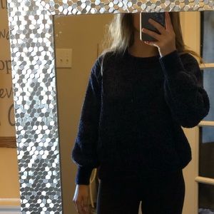 Navy blue sweater